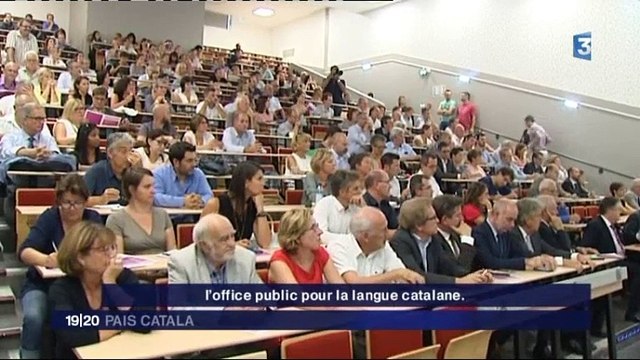 Projecte d'Oficina de la Llengua Catalana a Catalunya Nord-JT Local 19-20 - Pais Catala_France 3_2016_09_24