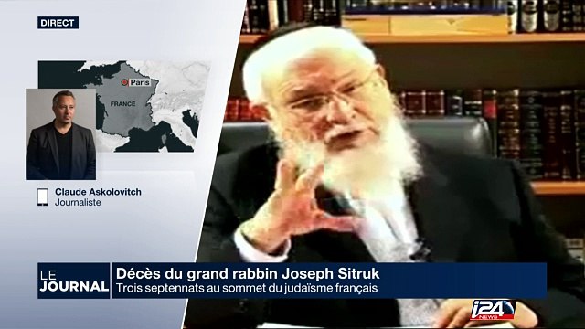 Grand Rabbin Sitruk : retour sur 3 septennats au sommet du judaïsme français