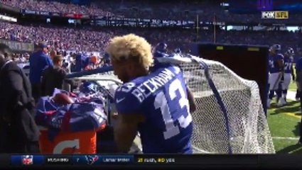 Odell Beckham Jr. Gets Comically Angry!