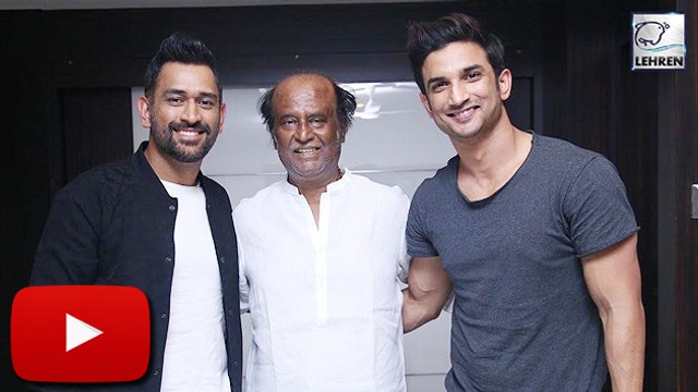 Rajinikanth Meets Mahendra Singh Dhoni, Sushant Singh Rajput