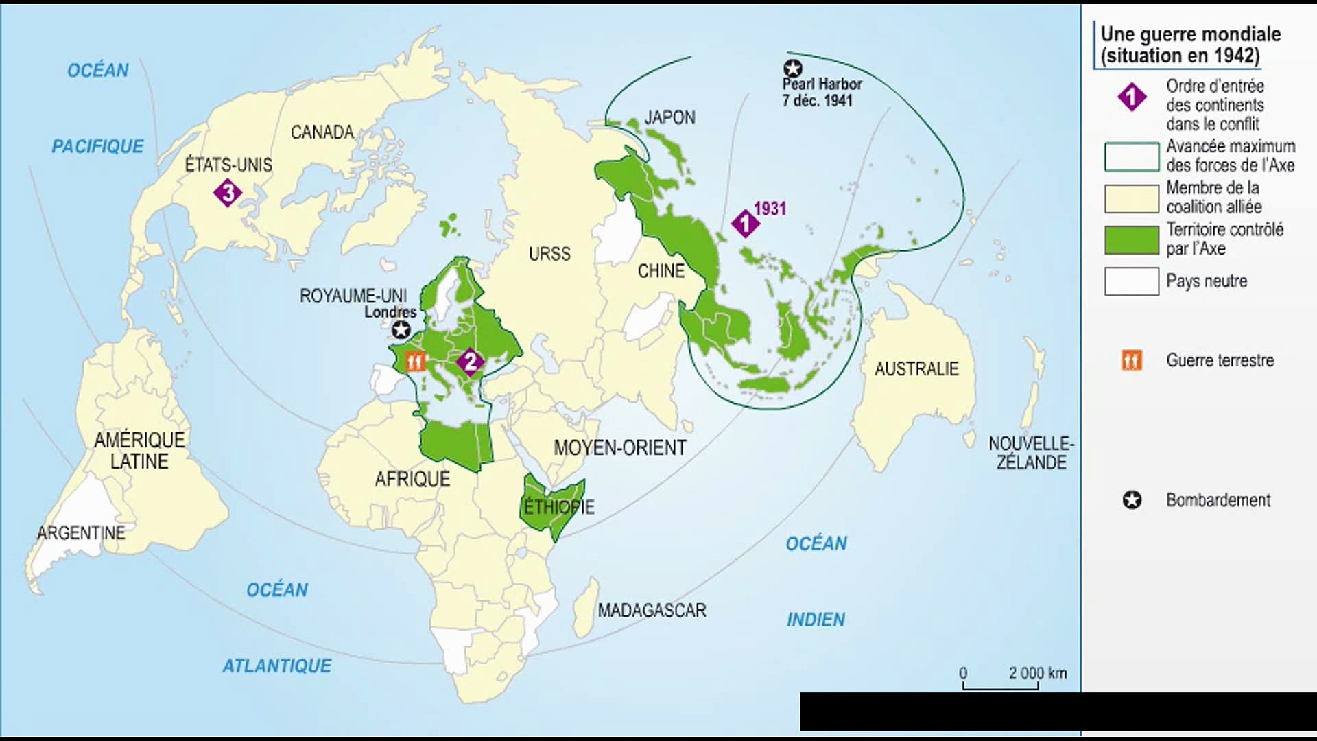 3e Carte Animee De La Deuxieme Guerre Mondiale Video Dailymotion