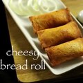 cheesy bread roll recipe _ veg stuffed bread roll recipe