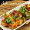 chilli paneer recipe _ chilli paneer dry recipe _ paneer chilli recipe