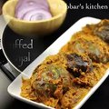 ennegayi _ stuffed brinjal _ bharli vangi _ bharwa baingan recipe