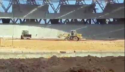 Chantier du nouveau stade d'Oran (Septembre 2016)