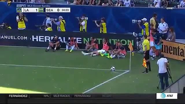Van Damme own Goal HD - LA Galaxy 1-1 Seattle Sounders FC - 26.09.2016 MLS