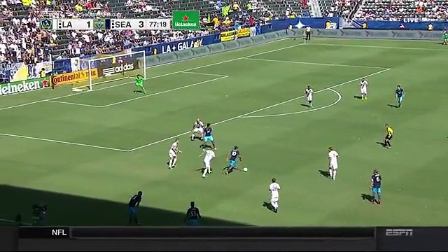 GOAL- Ozzie Alonso - LA Galaxy 1-4 Seattle Sounders FC - 26.09.2016 MLS