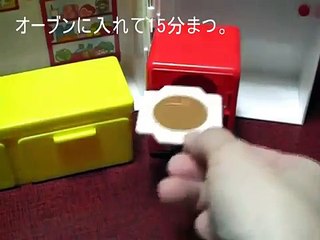 Japanese toy HOUSE BURGER and FRIES Японський іграшковий будиночок, бургер і картоплю фрі