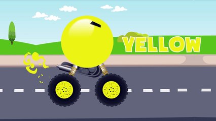 Learn Colors With Pacman For Kids - Tow Truck Funny Video For Kids