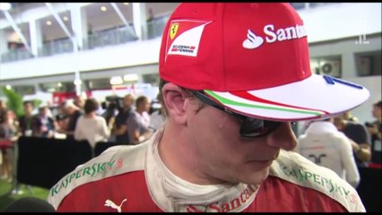 C4F1: Kimi Raikkonen Post Race Interview (2016 Singapore Grand Prix)
