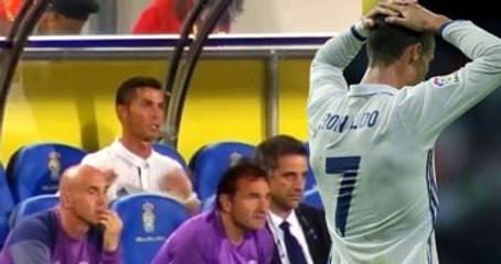 Cristiano Ronaldo, Yedek Kulübesinde Zidane'a Küfretti