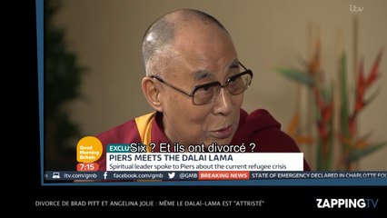 Divorce de Brad Pitt et Angelina Jolie : Même le Dalaï-Lama est "attristé"
