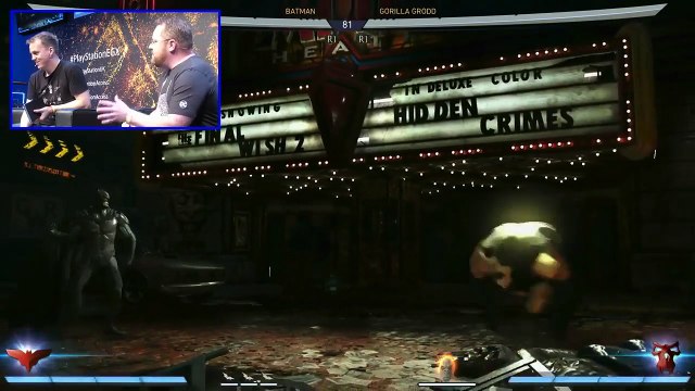 Injustice 2 - Gameplay con Batman Vs. Gorilla Grodd e Superman Vs. Atrocitus dagli EGX 2016