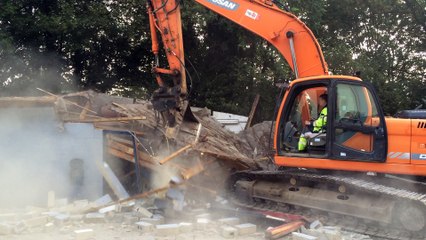 La démolition de Robert Closset (Dinant)