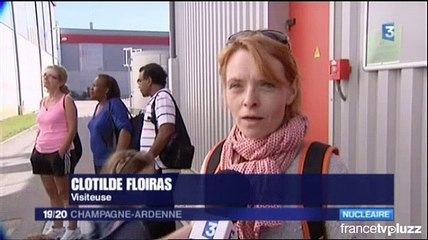 Portes-ouvertes ANDRA au CIRES (Morvilliers 10500) Journal Télévisé 19h France3-Champagne-Ardenne