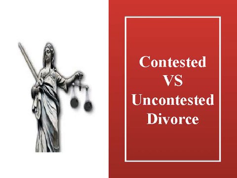 Contested Divorce vs Uncontested Divorce