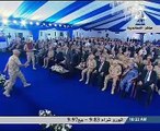 بالفيديو.. قائد المنطقة الشمالية يهدى السيسى مصحفاً بافتتاح مشروع 