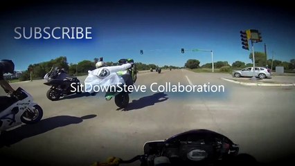 Cops Chase Bike CRASH Motorcycle Stunts