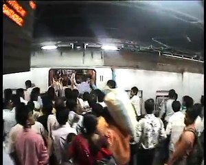 Crazy white dudes ride on Indian trains!