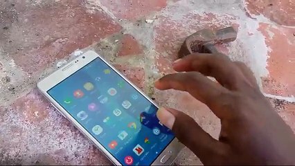 Samsung Galaxy On7 Hammer Test