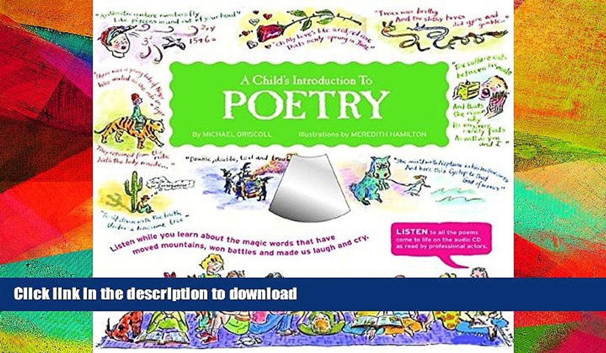READ BOOK  Child s Introduction to Poetry: Listen While You Learn About the Magic Words That Have