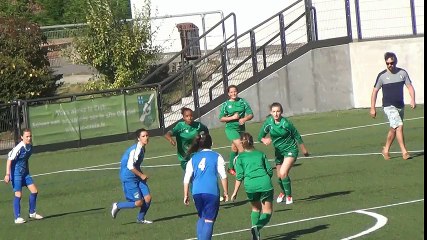 U 16 filles ic croix - leers