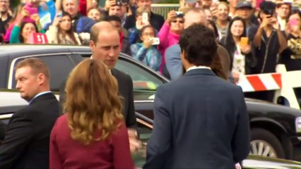 Will and Kate visit refugee centre on their Canadian trip