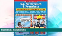 Big Deals  U.S. Government   Presidents: Know-the-Facts Review Game: 100 Must-Know Facts in a Q A