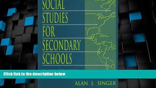 Must Have PDF  Social Studies for Secondary Schools: Teaching To Learn, Learning To Teach  Best