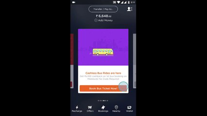 How to book a Bus ticket on MobiKwik
