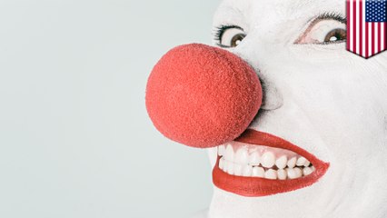 子供に声かける不気味なピエロ　住民は戦々恐々