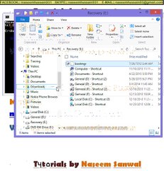 How to show a hidden files from USB Disk