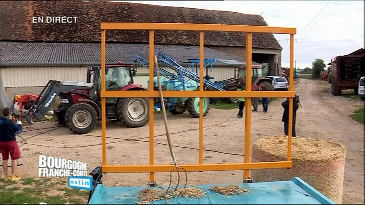 Depuis une exploitation agricole de Ste-Hélène en Saône-et-Loire