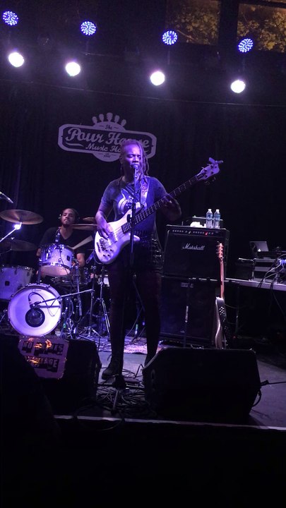 Phenomenal Bassist Divinity Roxx performing "We Are" @ Caramel City