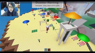 ROBLOX SURVIVE THE NATURAL DISASTER NOTHING _ RADIOJH GAMES