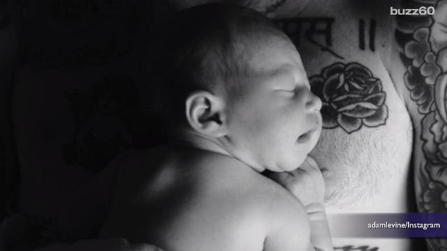 Adam Levine Shares Adorable 1st Photo of His Daughter