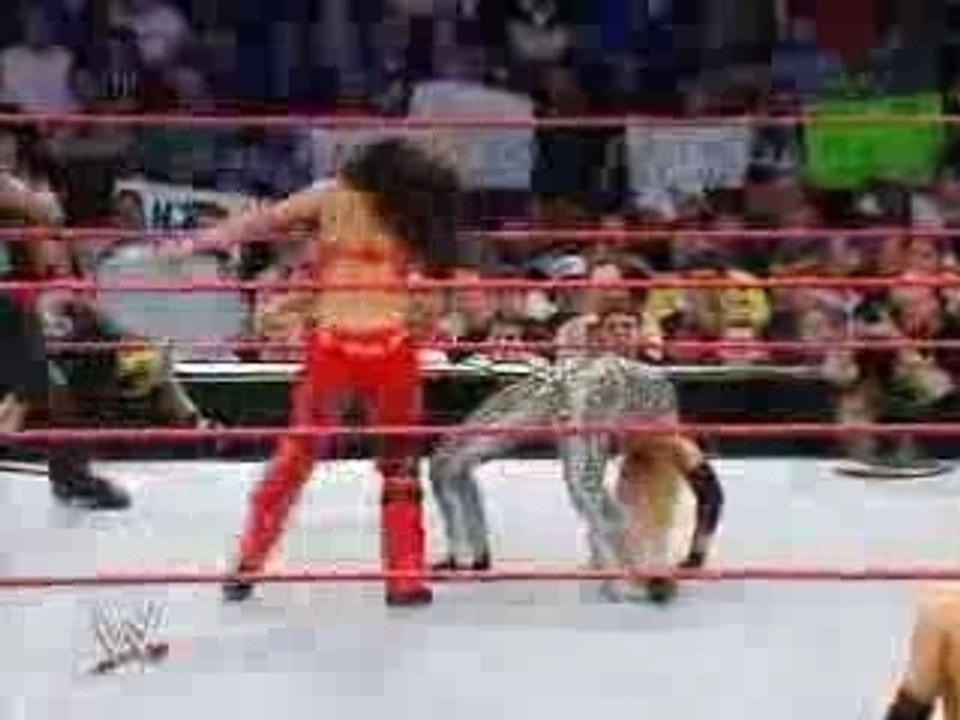 Trish [w/Dreamer] vs. Victoria [w/Richards] (HardcoreRules)