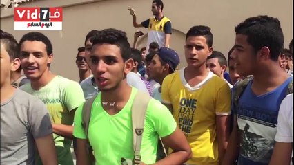 تظاهر طلاب الثانوية العامة بالبحيرة احتجاجا على غلق مراكز الدروس الخصوصية
