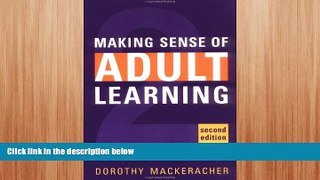 READ book  Making Sense of Adult Learning  FREE BOOOK ONLINE