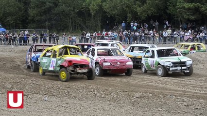 Vitesse et taule froissée au super stock-car de Coupéville