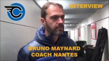 HH Interview 2016-09-24 Bruno Maynard Coach Corsaires de Nantes - D1 - Clermont VS Nantes