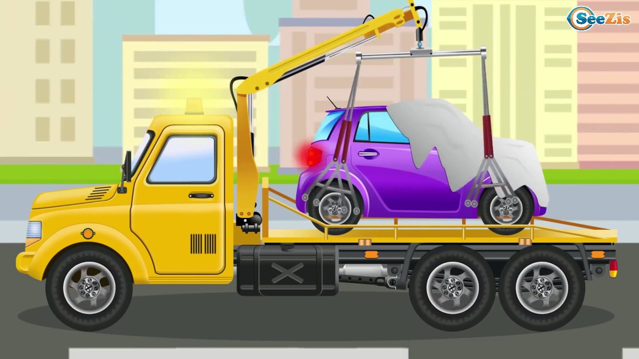 le Camion Curieux 1H COMPILATION le dessin animé pour les enfants Voiture pour bébés