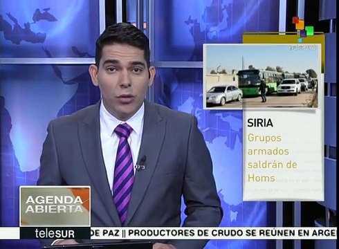 Siria: saldrán de Homs 130 combatientes con sus familias