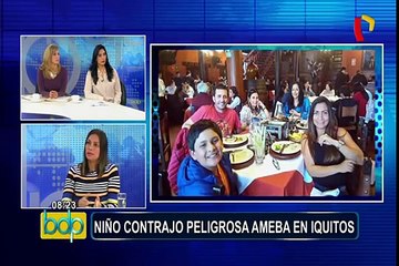 Solicitan ayuda para niño que contrajo peligrosa ameba en Iquitos