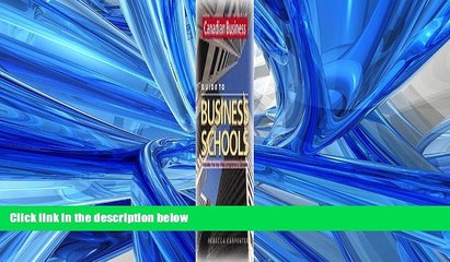 READ book  Canadian Business Guide to MBA and Executive MBA Programs  FREE BOOOK ONLINE