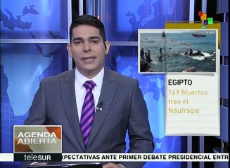 Egipto: aumenta a 169 el número de fallecidos tras naufragio