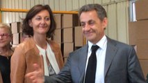 Nicolas Sarkozy en campagne à Dozulé