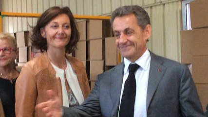 Nicolas Sarkozy en campagne à Dozulé