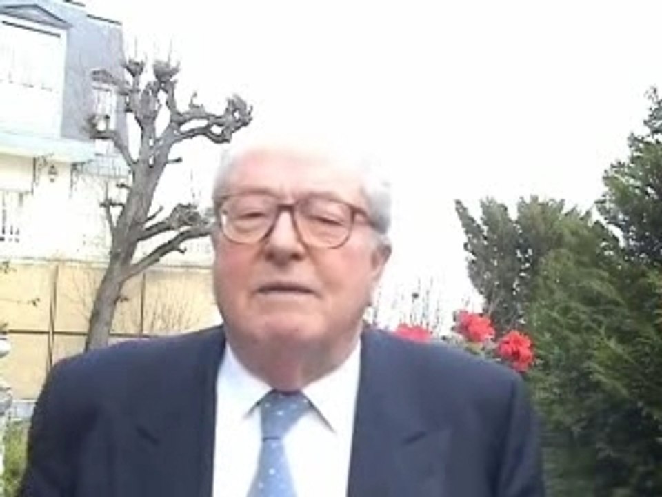 J.M. Le Pen et les émeutes