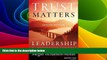 Big Deals  The Leadership   Learning Center: Book Trust Matters Leadership for Successful Schools